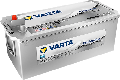 Аккумулятор автомобильный Varta Promotive Silver M18 180 евро 1000A 513x223x223 (680 108 100)