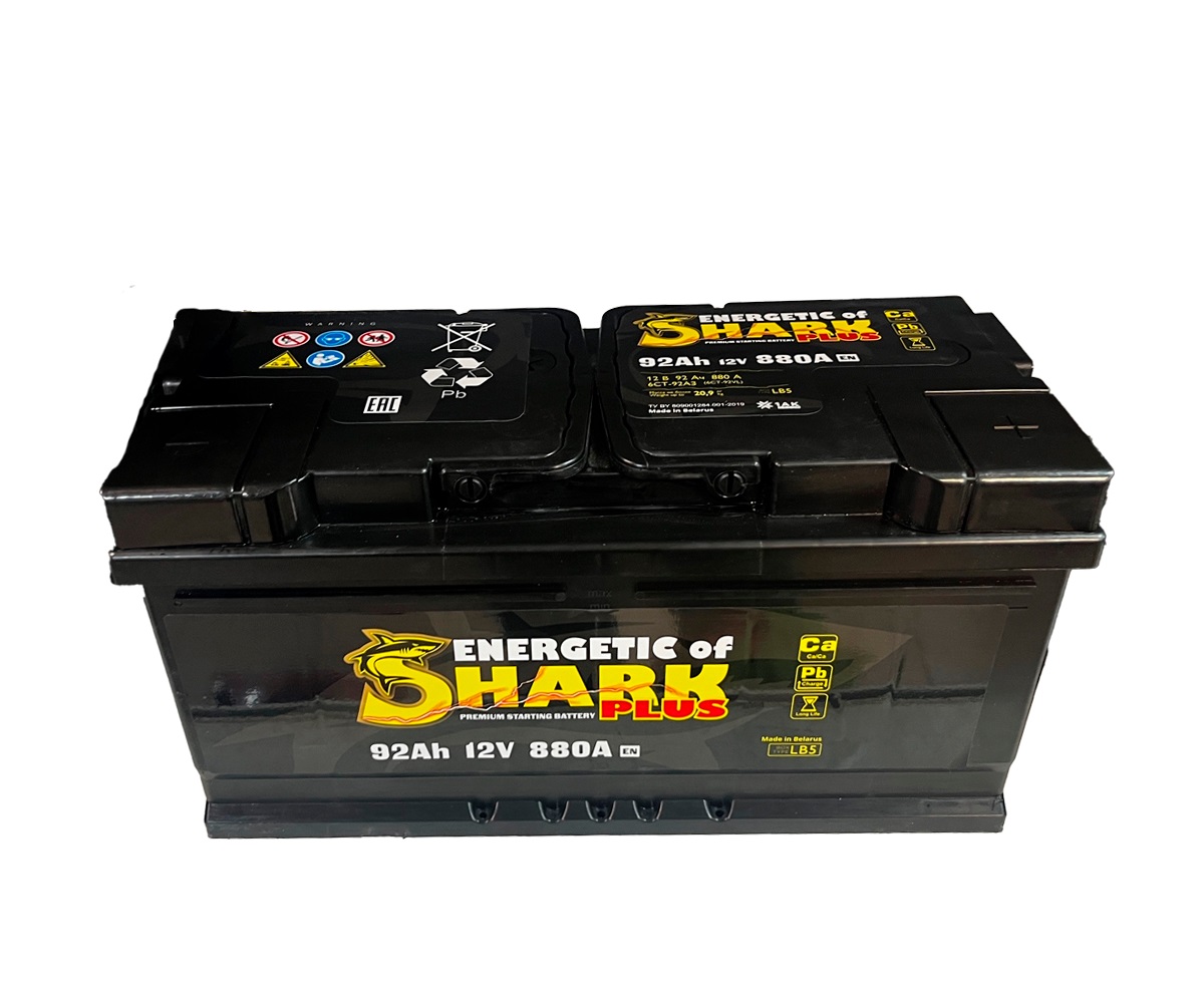 Аккумулятор energetic shark plus, 92 A/h