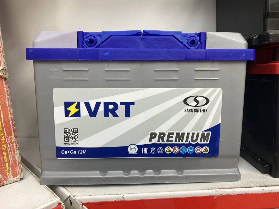 Аккумулятор, VRT PREMIUM 665700, 75 Ah, 750 А, обратная полярность